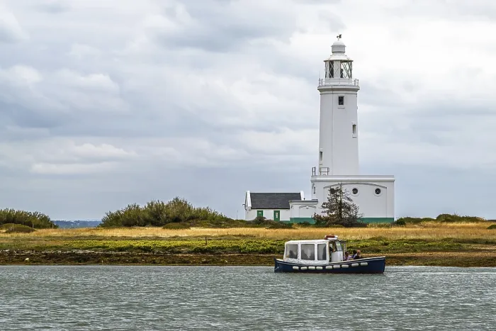 Gerahmter Druck : Hurst Point Leuchtturm und Hurst Castle Gerahmter Druck : Hurst Point Leuchtturm und Hurst Castle