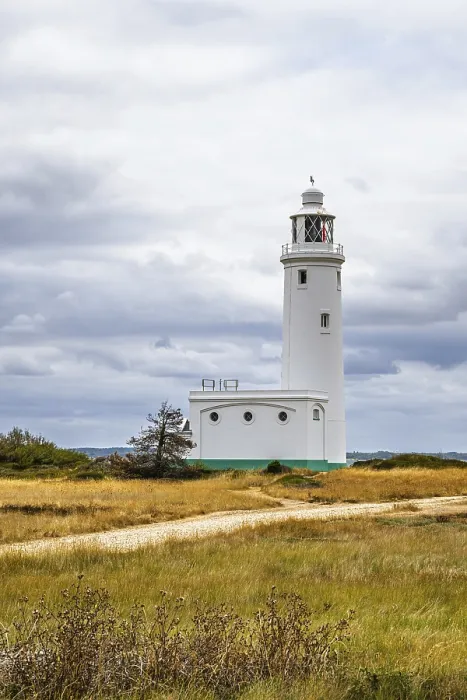 Gerahmter Druck : Hurst Point Leuchtturm und Hurst Castle Gerahmter Druck : Hurst Point Leuchtturm und Hurst Castle