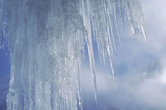 Gerahmter Druck : Icicles Gerahmter Druck : Icicles