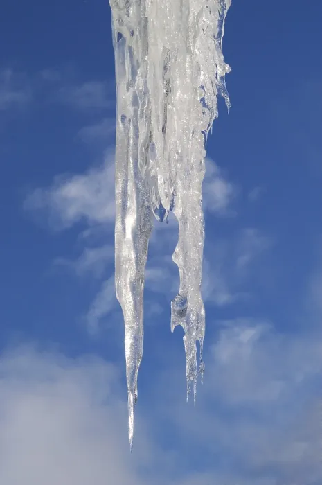 Gerahmter Druck : Icicles Gerahmter Druck : Icicles