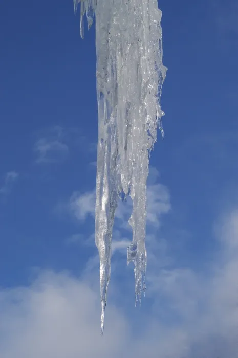 Gerahmter Druck : Icicles Gerahmter Druck : Icicles