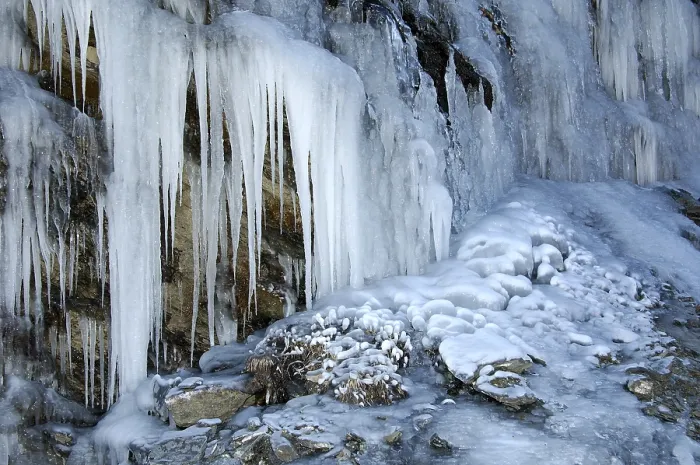 Gerahmter Druck : Icicles Gerahmter Druck : Icicles
