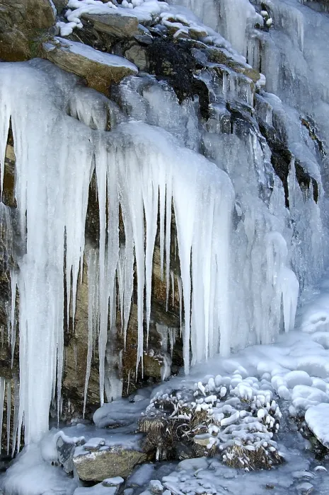 Gerahmter Druck : Icicles Gerahmter Druck : Icicles