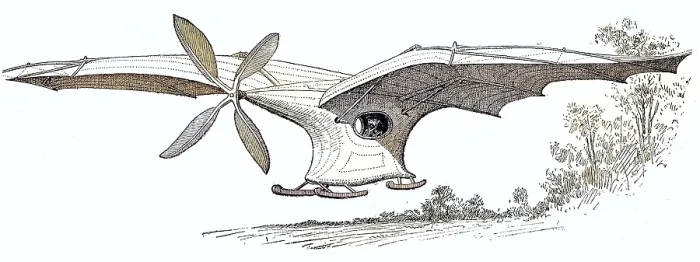 Gerahmter Druck : Illustration von Clement Aders Eole. Gerahmter Druck : Illustration von Clement Aders Eole.