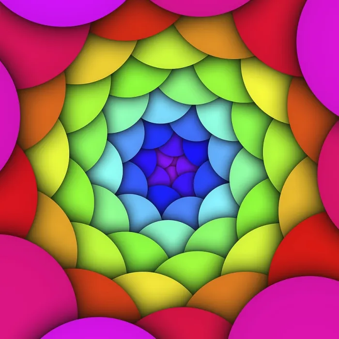 Gerahmter Druck : Eine Illustration eines Regenbogenfarben-Hintergrunds. Gerahmter Druck : Eine Illustration eines Regenbogenfarben-Hintergrunds.