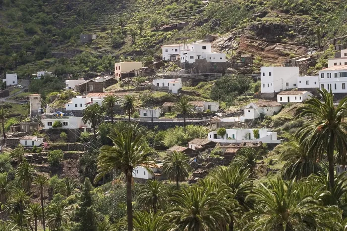 Gerahmter Druck : Imada - La Gomera Gerahmter Druck : Imada - La Gomera
