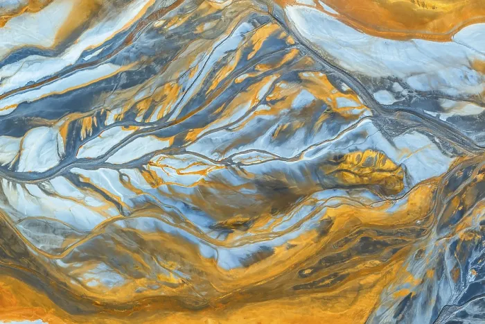 Gerahmter Druck : Vibrante Multikolor-Abstract-Muster Gerahmter Druck : Vibrante Multikolor-Abstract-Muster