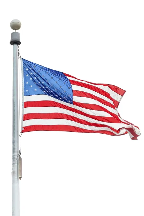 Gerahmter Druck : Ein Bild der Flagge der USA. Gerahmter Druck : Ein Bild der Flagge der USA.