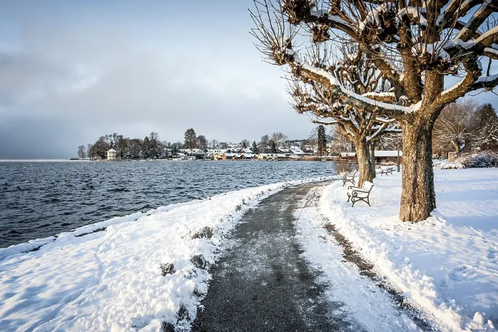 Gerahmter Druck : Ein Bild einer schönen Winterlandschaft. Gerahmter Druck : Ein Bild einer schönen Winterlandschaft.