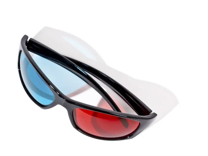 Gerahmter Druck : Ein Bild einer Paar 3D-Brille Gerahmter Druck : Ein Bild einer Paar 3D-Brille