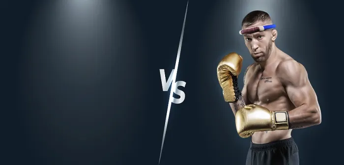 Gerahmter Druck : Bild eines professionellen thailändischen Boxers. Gerahmter Druck : Bild eines professionellen thailändischen Boxers.