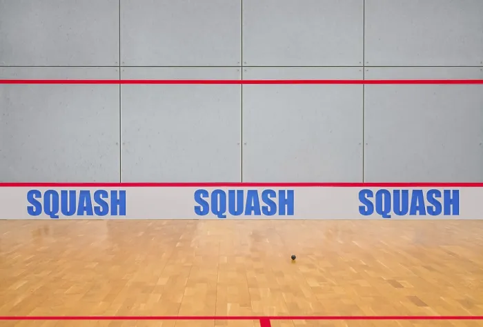 Gerahmter Druck : Bild eines Squashplatzes. Niemand. Gerahmter Druck : Bild eines Squashplatzes. Niemand.