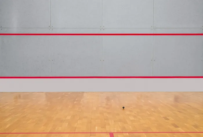 Gerahmter Druck : Bild einer Squashhalle. Niemand. Gerahmter Druck : Bild einer Squashhalle. Niemand.