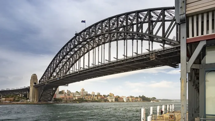 Gerahmter Druck : Ein Bild des Sydney Harbour Bridge. Gerahmter Druck : Ein Bild des Sydney Harbour Bridge.
