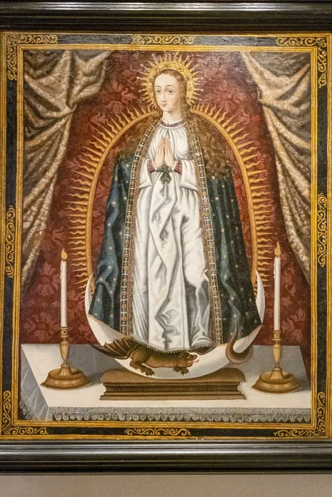 Gerahmter Druck : Unbefleckte Empfängnis, Bernardo de La Serna. Gerahmter Druck : Unbefleckte Empfängnis, Bernardo de La Serna.