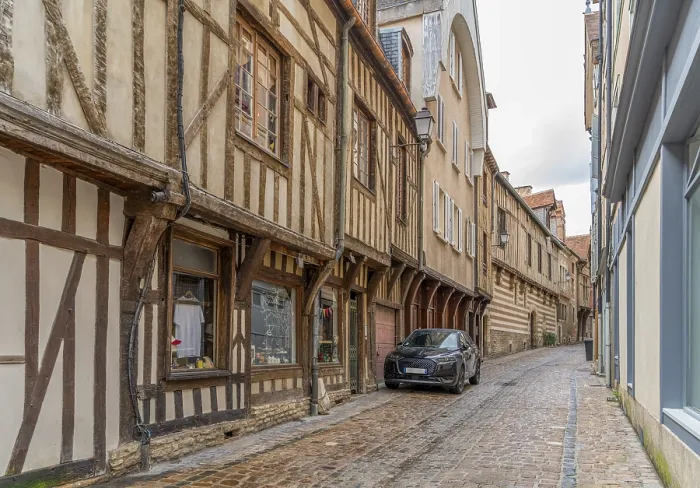 Gerahmter Druck : Eindruck von Troyes Gerahmter Druck : Eindruck von Troyes