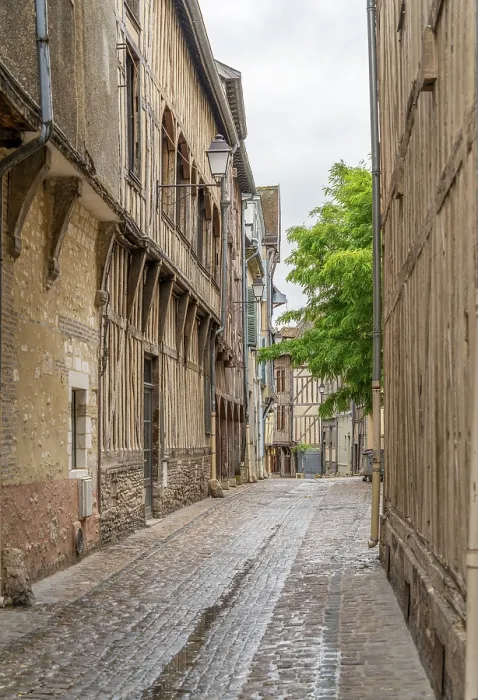 Gerahmter Druck : Eindruck von Troyes Gerahmter Druck : Eindruck von Troyes