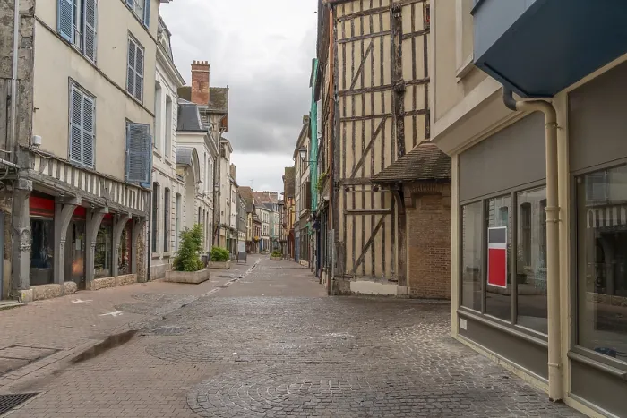 Gerahmter Druck : Eindruck von Troyes Gerahmter Druck : Eindruck von Troyes