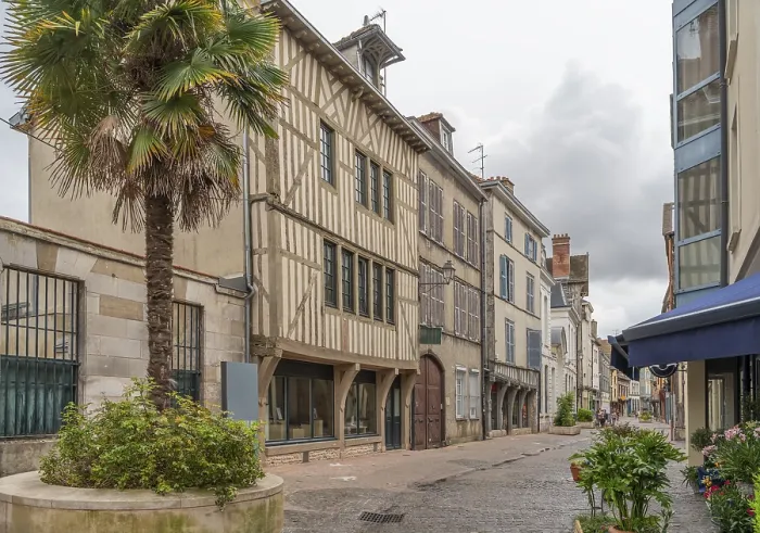 Gerahmter Druck : Eindruck von Troyes Gerahmter Druck : Eindruck von Troyes