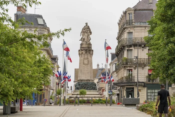 Gerahmter Druck : Eindruck von Troyes Gerahmter Druck : Eindruck von Troyes