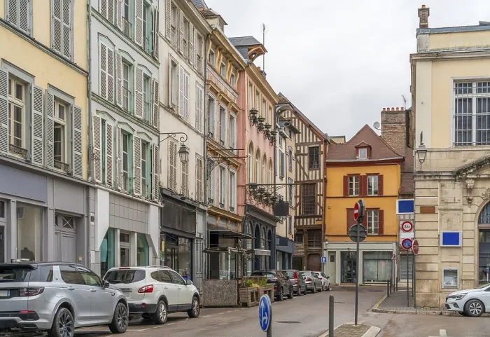 Gerahmter Druck : Eindruck von Troyes Gerahmter Druck : Eindruck von Troyes