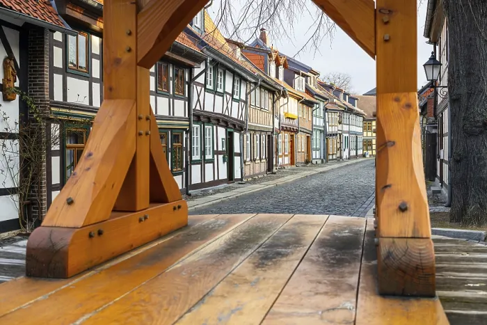 Gerahmter Druck : Eindrücke aus Wernigerode Harz