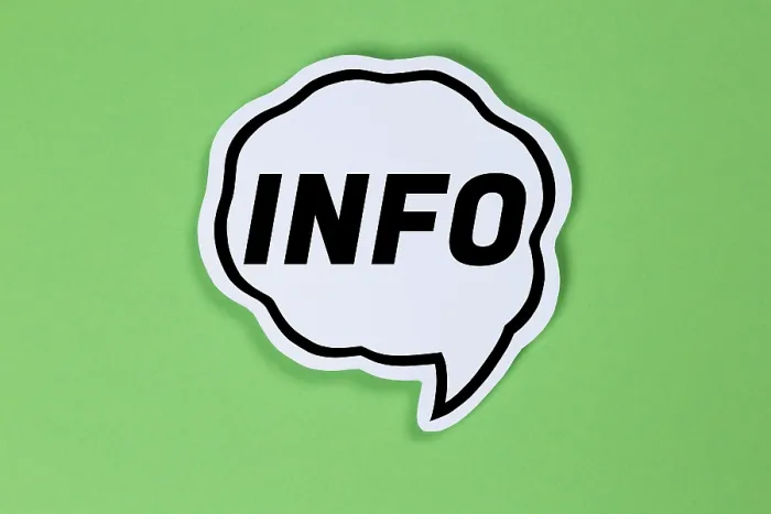 Gerahmter Druck : Informationshilfe in Stuttgart, Deutschland