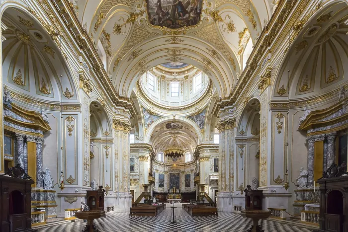 Gerahmter Druck : Innenansicht Dom von Bergamo Gerahmter Druck : Innenansicht Dom von Bergamo