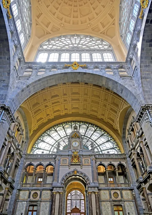 Gerahmter Druck : Das Innere von Antwerpen. Gerahmter Druck : Das Innere von Antwerpen.