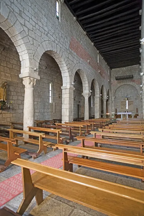 Gerahmter Druck : Innenraum, Basilika San Simplicio Gerahmter Druck : Innenraum, Basilika San Simplicio