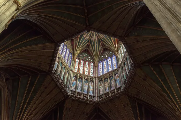 Gerahmter Druck : Innenansicht der Ely-Kathedrale Gerahmter Druck : Innenansicht der Ely-Kathedrale