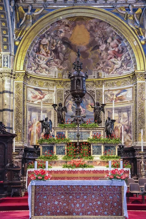 Gerahmter Druck : Innenansicht der Siena-Kathedrale Gerahmter Druck : Innenansicht der Siena-Kathedrale