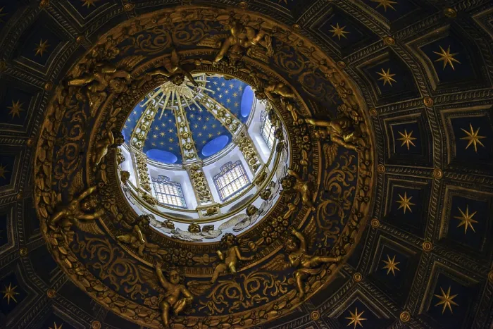 Gerahmter Druck : Innenansicht der Siena-Kathedrale Gerahmter Druck : Innenansicht der Siena-Kathedrale