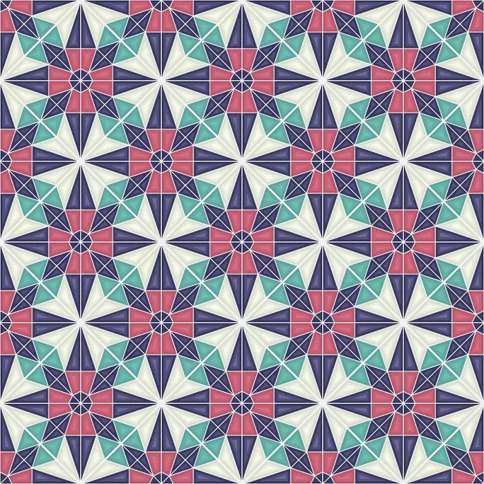Gerahmter Druck : Islamische geometrische Muster Gerahmter Druck : Islamische geometrische Muster