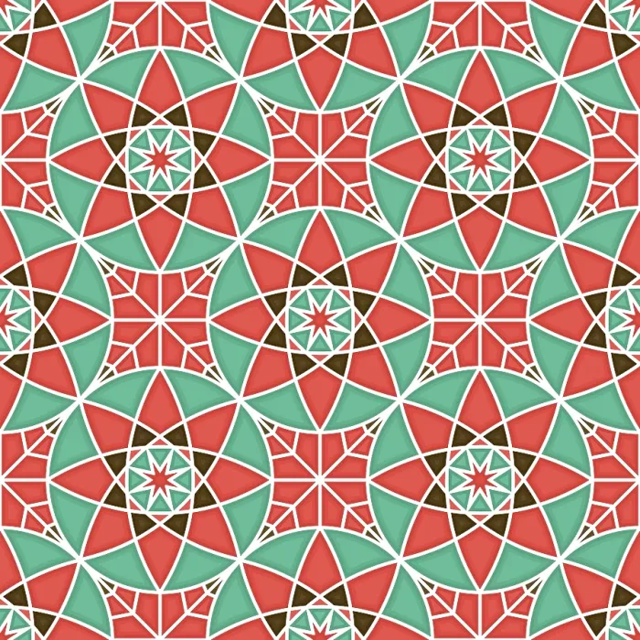 Gerahmter Druck : Islamischer geometrischer glatter Vektormuster. Gerahmter Druck : Islamischer geometrischer glatter Vektormuster.