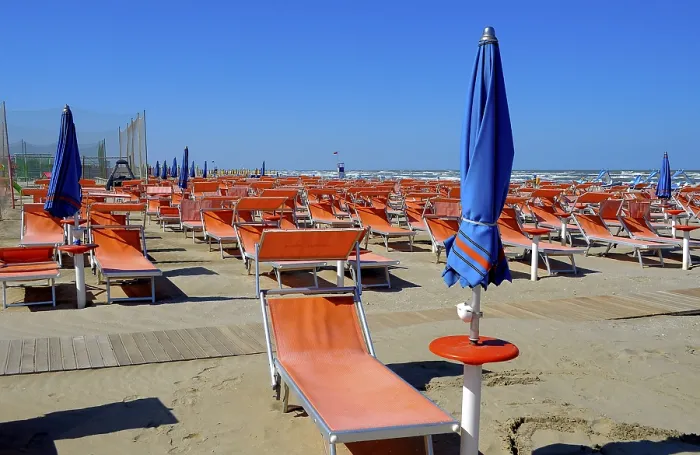 Gerahmter Druck : Italien, Emilia-Romagna, Adriatisches Meer. Gerahmter Druck : Italien, Emilia-Romagna, Adriatisches Meer.