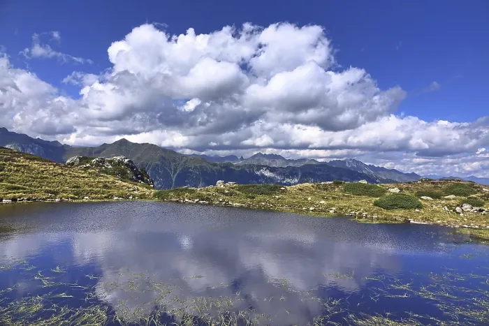 Gerahmter Druck : See am Jaufenpass Gerahmter Druck : See am Jaufenpass