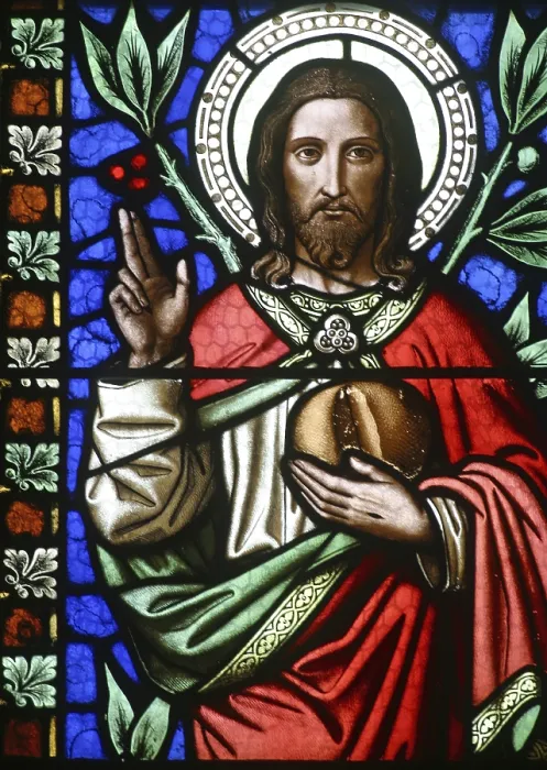 Gerahmter Druck : Jesus der Allmächtige Gerahmter Druck : Jesus der Allmächtige