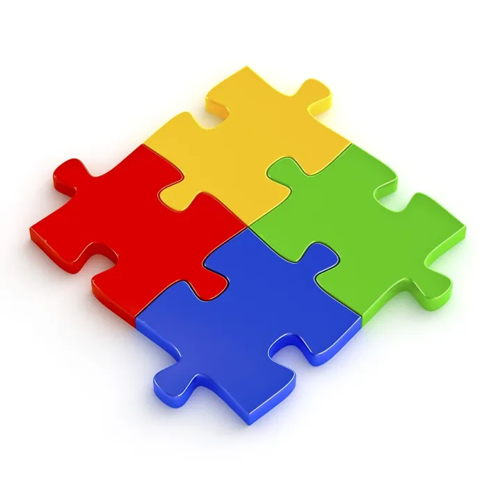 Gerahmter Druck : Ein klassischer Holz-Selbstbau-Puzzle Gerahmter Druck : Ein klassischer Holz-Selbstbau-Puzzle