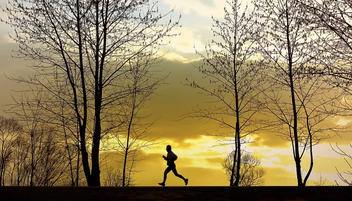 Gerahmter Druck : Jogging Gerahmter Druck : Jogging