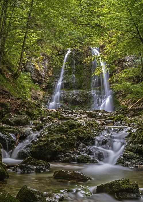 Gerahmter Druck : Josefsthal-Wasserfall Gerahmter Druck : Josefsthal-Wasserfall