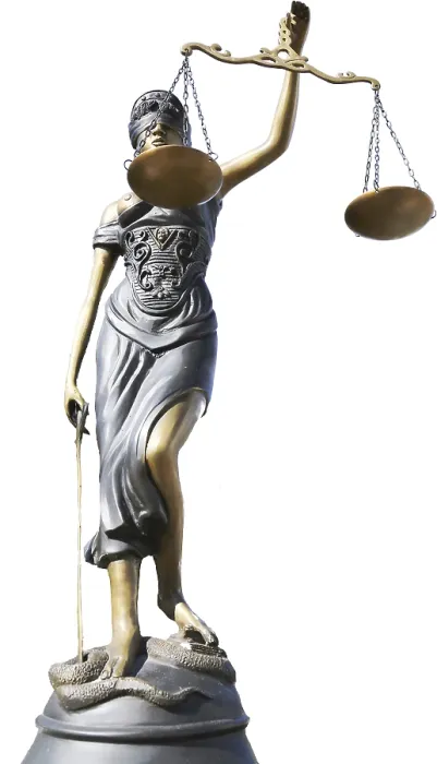 Gerahmter Druck : Gerechtigkeit ausgenommen. Gerahmter Druck : Gerechtigkeit ausgenommen.