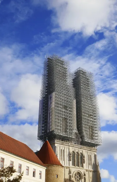 Gerahmter Druck : Kaptol und Dom in Zagreb Gerahmter Druck : Kaptol und Dom in Zagreb