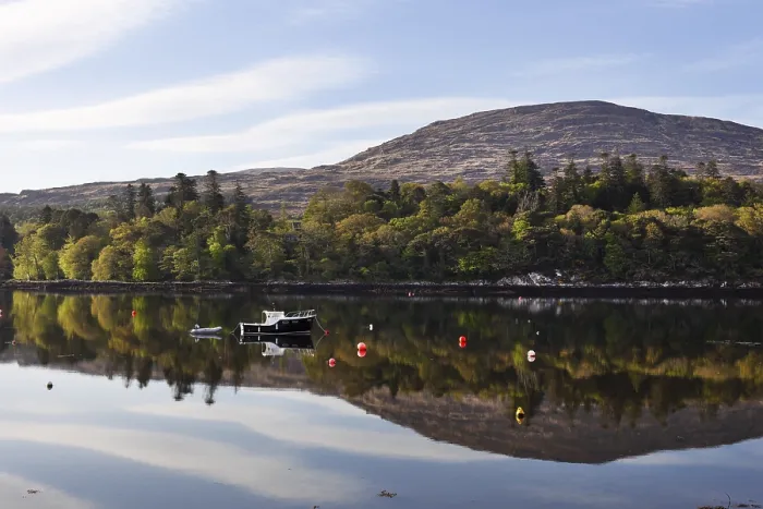Gerahmter Druck : Fluss von Kenmare, Kenmare, Ring of Kerry Gerahmter Druck : Fluss von Kenmare, Kenmare, Ring of Kerry