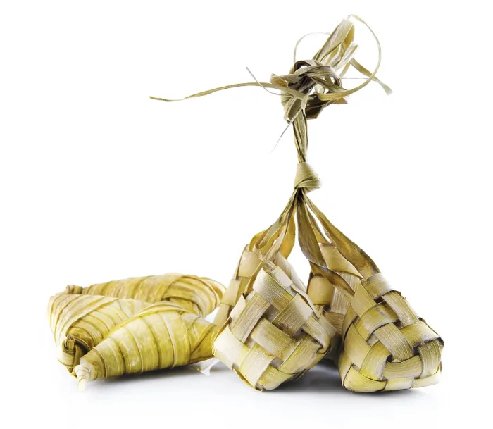 Gerahmter Druck : Ketupat oder gefüllter Reisklöße Gerahmter Druck : Ketupat oder gefüllter Reisklöße