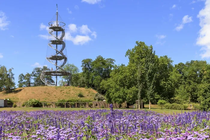 Gerahmter Druck : Killesberg-Turm, Hohenpark Killesberg, Stuttgart, Baden-Württemberg, Deutschland Gerahmter Druck : Killesberg-Turm, Hohenpark Killesberg, Stuttgart, Baden-Württemberg, Deutschland