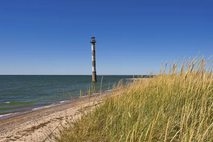 Gerahmter Druck : Kippsaare-Leuchtturm, Halbinsel Harielaide Gerahmter Druck : Kippsaare-Leuchtturm, Halbinsel Harielaide
