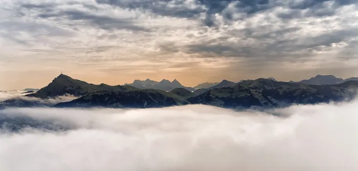 Gerahmter Druck : Kitzbühel, Österreich. Kitzbühel Gerahmter Druck : Kitzbühel, Österreich. Kitzbühel
