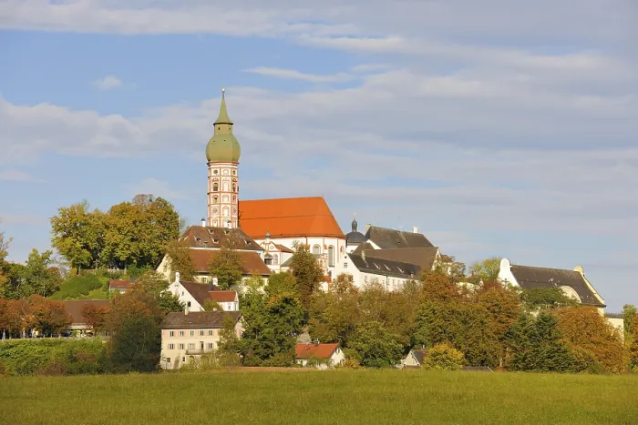 Gerahmter Druck : Kloster Andechs, Benediktinerkloster Gerahmter Druck : Kloster Andechs, Benediktinerkloster
