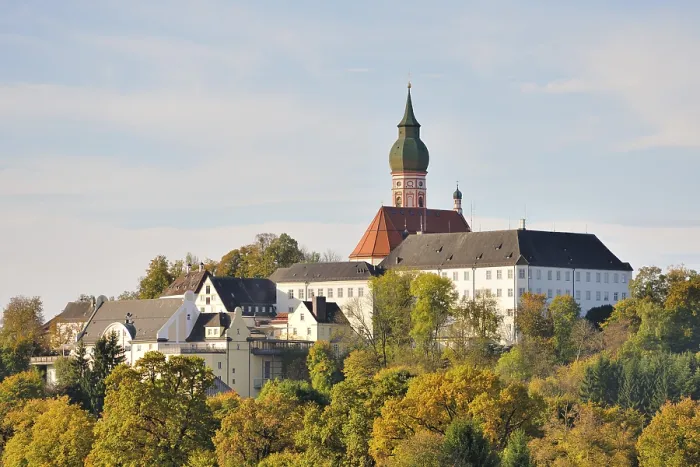 Gerahmter Druck : Kloster Andechs, Benediktinerkloster Gerahmter Druck : Kloster Andechs, Benediktinerkloster